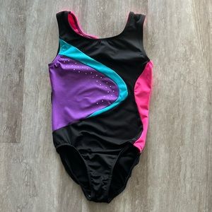 Freestyle by Danskin girls gymnastics leotard